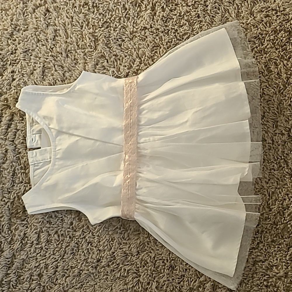 Camilia kids white sleeveless shirt blouse